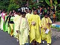 Easter procession in Kalabahi